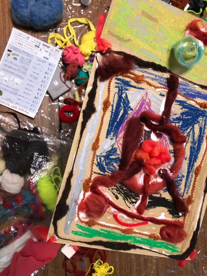 幼稚園児と小学生のアート教室、ポルケアートが4月から開講。生徒さん募集中です。